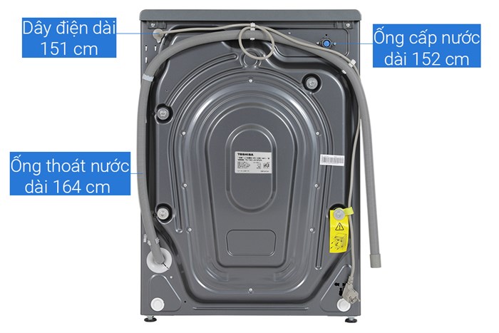 Máy Giặt Toshiba Inverter 10,5 Kg TW-T25BU115MWV(MG)